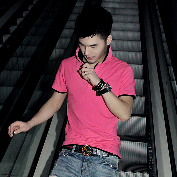 春夏装韩版T恤男士...