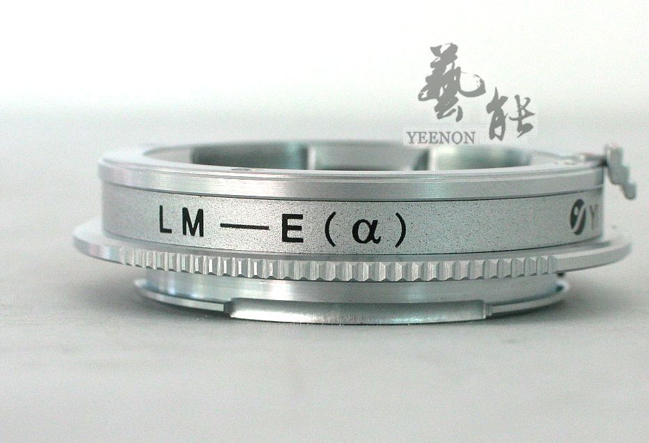 【艺能】LM--NEX Leica莱卡M镜头转索尼NEX转接环（保修一年)