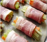 DIY西餐原料-千腊村 培根 美式腌腩片500克