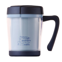希诺 正品双层真空办公杯/隔热礼品杯/不锈钢内胆 JH-8523 640ml