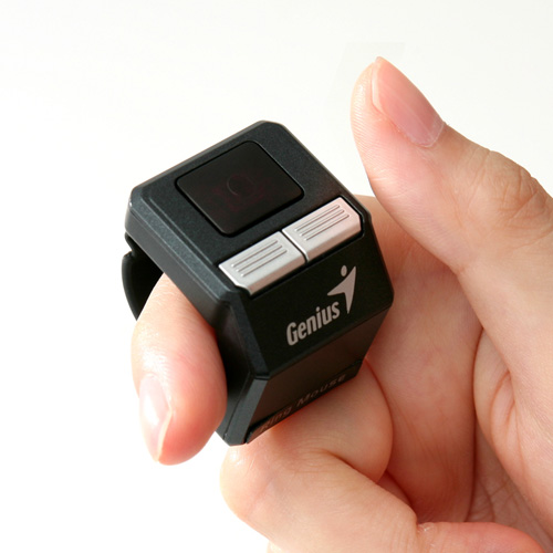 超低价日本SANWA 指环形戒指无线鼠标微型鼠演讲会议遥控鼠标