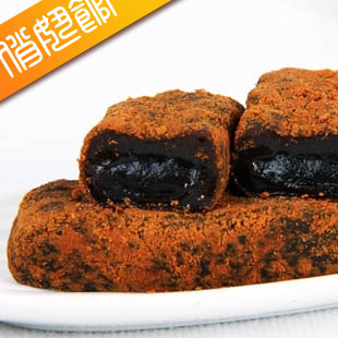  T雪之恋麻薯 三叔公手造麻薯 黑糖味 台湾进口食品 180g