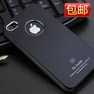 淘夜市包邮 AIR Jacket iPhone 4/4S金属外壳 磨砂苹果4代 手机壳