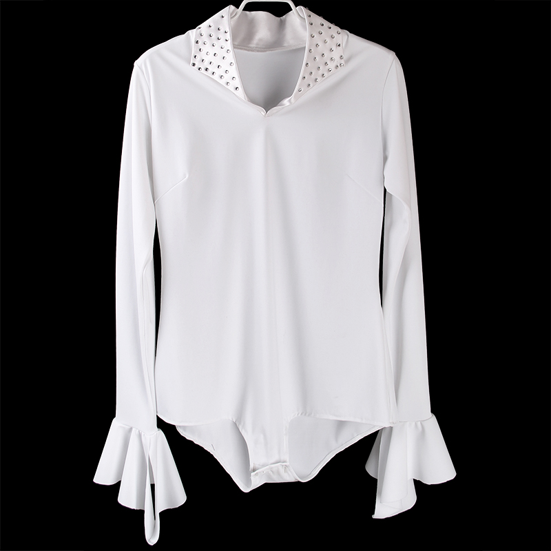 new pattern Three-step pagoda sleeve Latin Dancing clothes DANKAI jacket Samba Diamond Ballroom dancingin the Sports/Yoga/Fitness/Fans supplies , Dance/Aerobics/Gymnastics , Latin , Latin Dance Tops category - from Buy2taobao.com to provide professional Taobao agent buy service