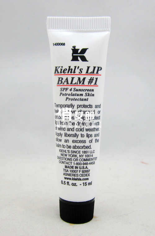 Kiehl's契尔氏1号润唇膏SPF4去唇纹防止脱皮 15ML 有细节图 Kiehl's契尔氏1号润唇...