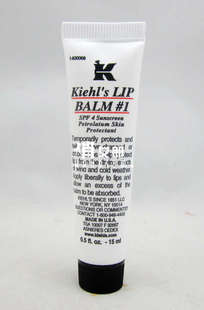 Kiehl's契尔氏1号润唇膏SPF4去唇纹防止脱皮 15ML 有细节图