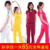 正品阿迪达斯短袖t恤长裤运动套装女运动服套装女夏季运动装棉