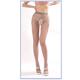 性感的肉色开档连裤袜