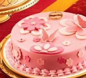  大连哈根达斯蛋糕、生日蛋糕【花开富贵】淘宝专卖店