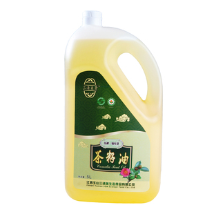  三清美景野山茶油 物理压榨一级 纯茶籽油 东方橄榄油 5L特价
