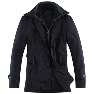  【品质团】罗蒙正品 男士商务休闲 棉服棉衣#3V28576