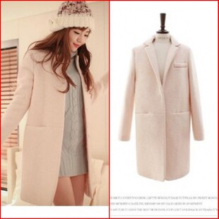 <em>淘宝网</em>韩国代购<em>大码女装</em>羊毛呢外套中长款20