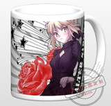 Fate/Saber/马克杯/定制变色水杯子/动漫周边/礼物