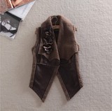 淘宝聚划算购物皮马启奥皮草 <em>马甲</em> 高档真皮马