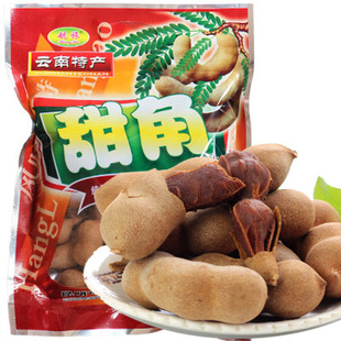  年野生新鲜甜酸角 酸甜角 孕妇食品零食云南特产2袋包邮 360g