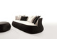 罗兰巴特家居 大师作品-黑白双人沙发