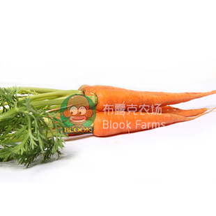  迷你手指小胡萝卜 新鲜蔬菜 比普通胡萝卜甜好吃 布露克农场推荐