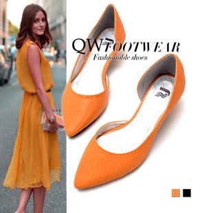 Xiaowei retained on ~ orange feet are super thin ~OL snake skin texture of pure pigment surface etched pointed low danxie