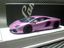 Make up1:43兰博基尼 LAMBORGHINI LP700-4金属紫色限量汽车模型