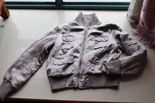 纳帕佳/La pargay金属色短款机车棉衣