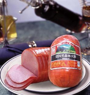  青岛波尼亚火腿 德国黑森林肠即食旅游大火腿 培根 香肠特价促销