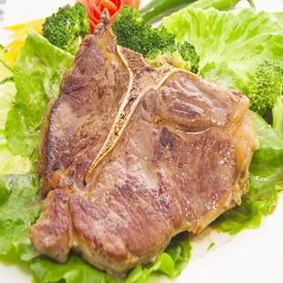  【联豪食品旗舰店】 丁骨牛排 250g 美味西餐 赠送酱料