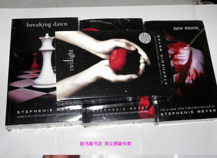 暮光之城 英文版 全集全套 - The Twilight Saga 全四册 原版书