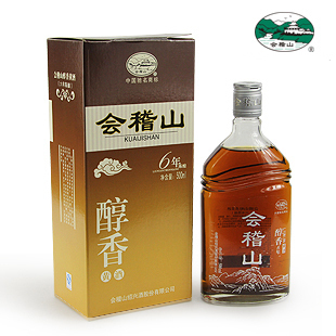  端午节黄酒 绍兴会稽山黄酒 醇香六年陈 单瓶礼盒装 半干型
