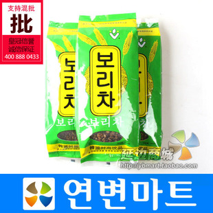  运费10元封顶出口韩国高品质大麦茶超大包装400g实惠韩餐饮品批发