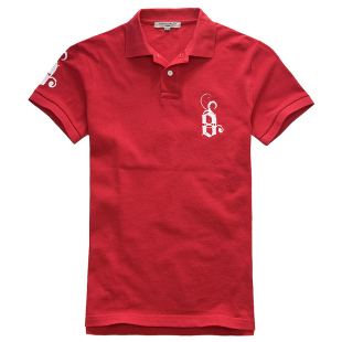  【诠渡良品】 夏季男式新款韩版修身网眼短袖POLO衫 男#TD257