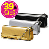 39元包邮 2011新 韩版链条时尚女式包 炫闪手提包水桶包B609预