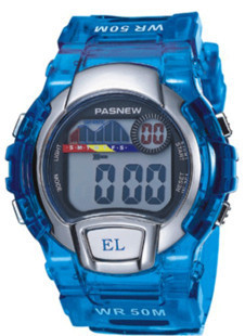  正品百圣牛夜光闹铃儿童手表多功能男孩女孩电子表小学生运动手表