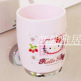 韓國進口 正版hello kitty草莓塑料粉有柄牙杯 大號在類目 家庭/個人清潔工具, 衛浴用具/衛浴配件, 杯架中 - 來自Buy2taobao.com提供專業的淘寶代購服務