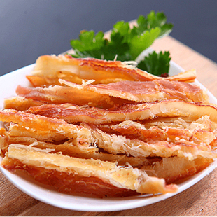  【包邮】馋吧美食：独家秘制 XO酱烤鱿鱼条|鱿鱼丝250g