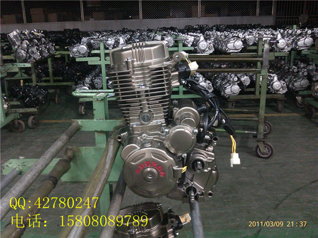 隆鑫 摩托车 CG175 三轮车风冷发动机 顶杆机