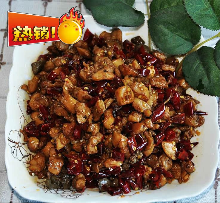 自贡特产:【张四姐冷吃】四川特产自贡冷吃兔