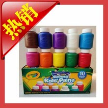 Crayola/����ֹ���ר��10ɫ�׶�ר�ÿ�ˮϴ���� �ͱ�ˢ �� �ؼ�