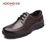 Aokang奥康 商务正装鞋 正品英伦牛皮鞋 日常休闲鞋 2012新品