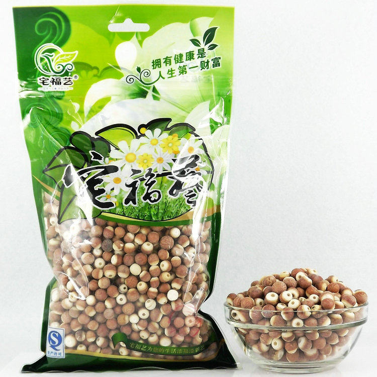 宅福艺芡实米 鸡头米新鲜干货肇庆芡实仁500g 山药薏米芡实粥原料