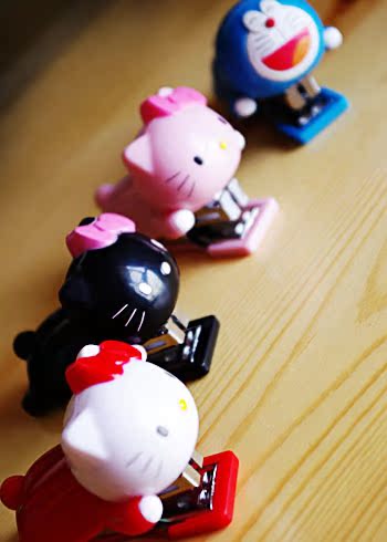 卡通可爱迷你订书机订书器...