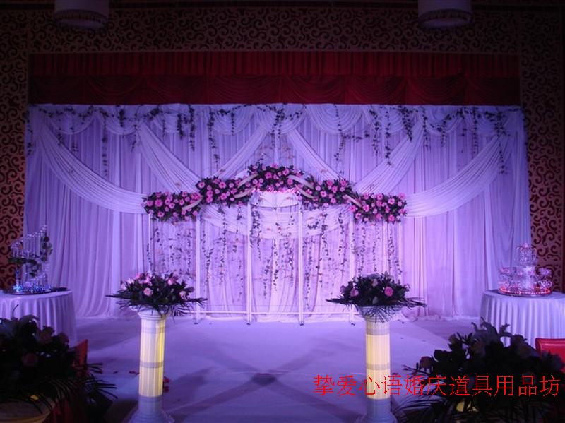 2013新款特价婚庆道具用品批发 欧式舞台背景纱幔布置结婚婚礼 2013新款特价婚庆道具用品批发 欧式舞台背景纱幔布置结婚婚礼