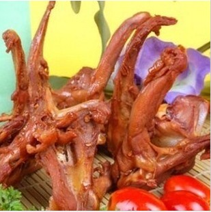  湖北特产 阿卜精武鸭锁骨 香辣鸭锁骨独立小袋散称250g 赛周黑鸭