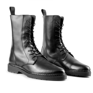  男士靴韩版高帮男靴子英伦皮靴工装潮流短靴高筒棉鞋时尚加绒军靴