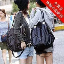 夺包之旅100全牛皮百搭真皮女包2010新款特价单肩包
