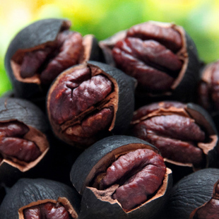  百草味 坚果零食 临安特产小核桃 黑珍珠手剥山核桃158g