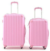箱包正品ABS万向轮拉杆箱PC枚红旅行箱行李箱子20寸24寸28寸女