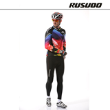 Rusuoo 2012夏季新款 男士长袖骑行服上衣 自行车服单车服RS-C005