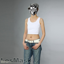 LESMASK束胸 les/tt束胸内衣 半身挂钩款 帅t短款无害运动内穿