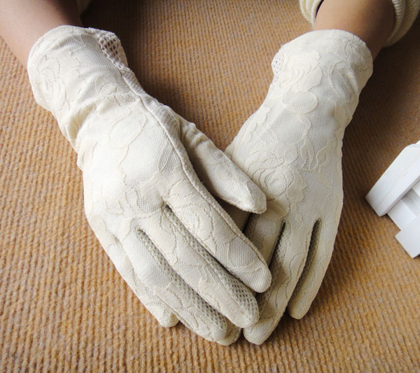 summer Ladies drive a car Sunscreen glove have cash less than that is registered in the accounts ultraviolet-proof non-slip double-deck pure cotton drive glove sunshadein the Accessories/Leather belt/Hat/Muffler , Gloves category - from Buy2taobao.com to provide professional Taobao agent buy service