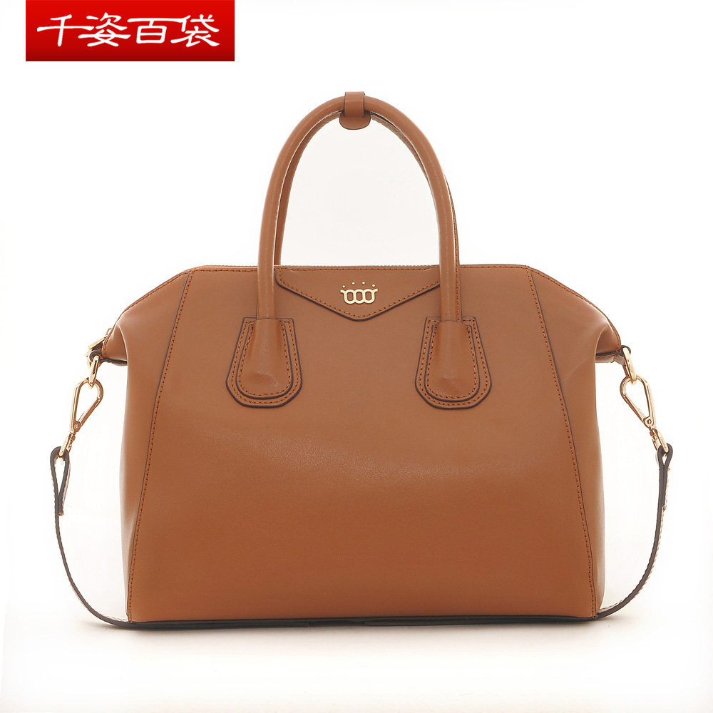 明星最爱同款正品<span class=H>女</span><span class=H>包</span>全牛皮手提斜挎<span class=H>两用</span><span class=H>包</span>/红黑绿三色选/<span class=H>包</span>邮抢